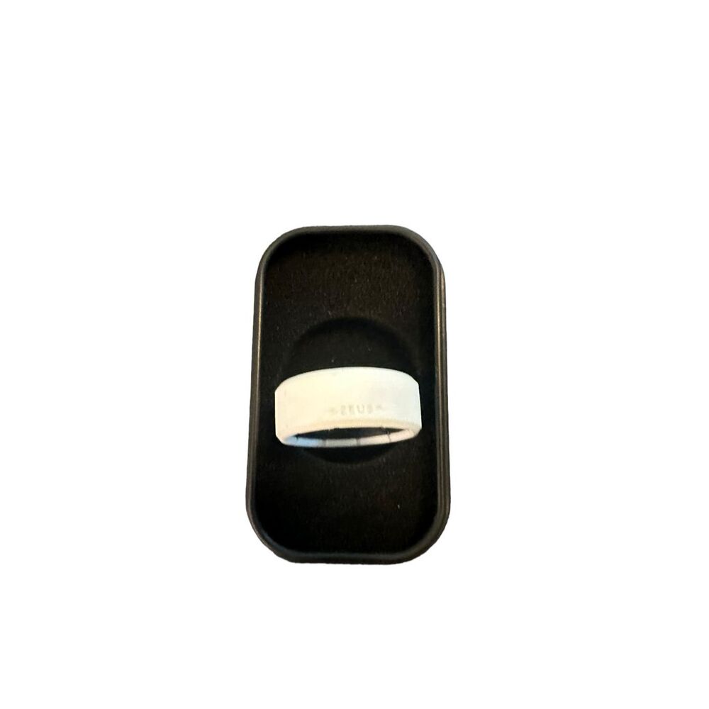 Groove Life Groove Ring Zeus Edge Tundra Size: 10, White